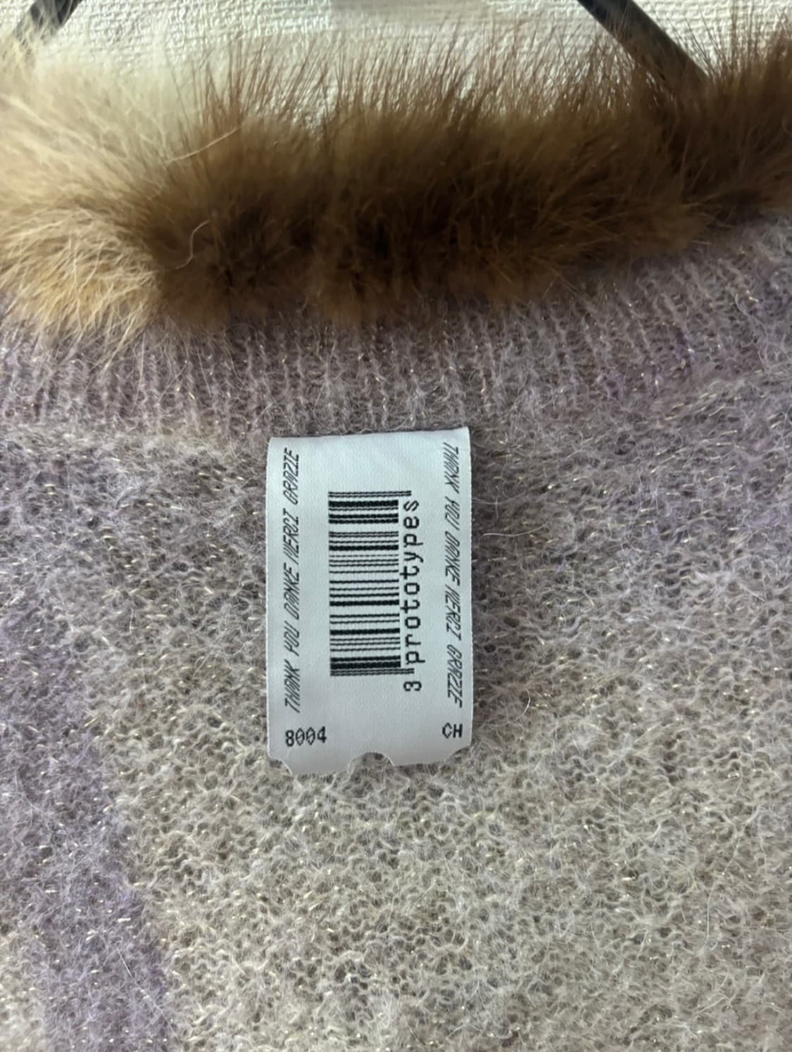 3 prototyes 퍼 트리밍 가디건 상품이미지5