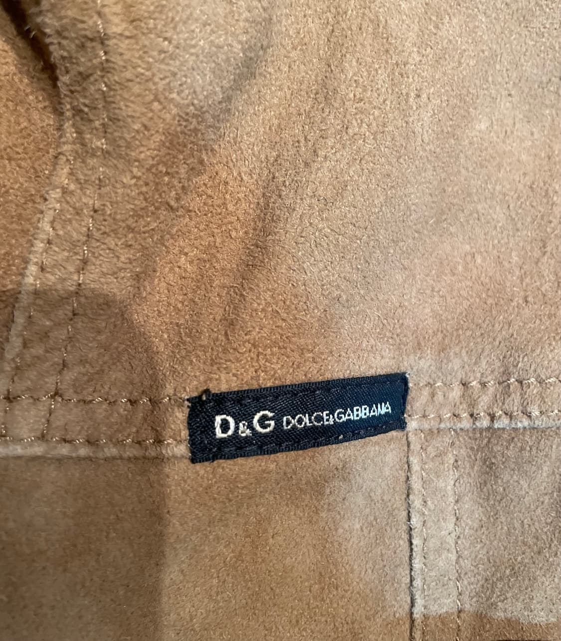00s D&G Ittierre 스웨이드 자켓 (돌체앤가바나) 상품이미지7