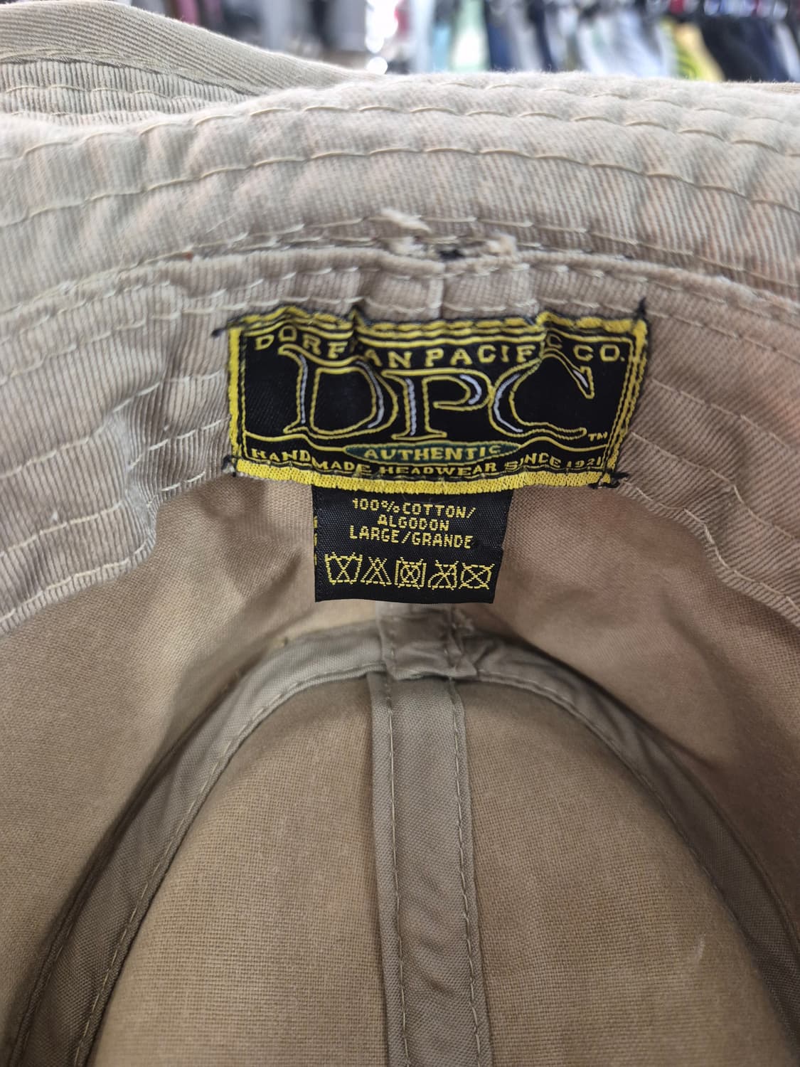 DPC 베이지색 파나마 햇 모자  상품이미지8