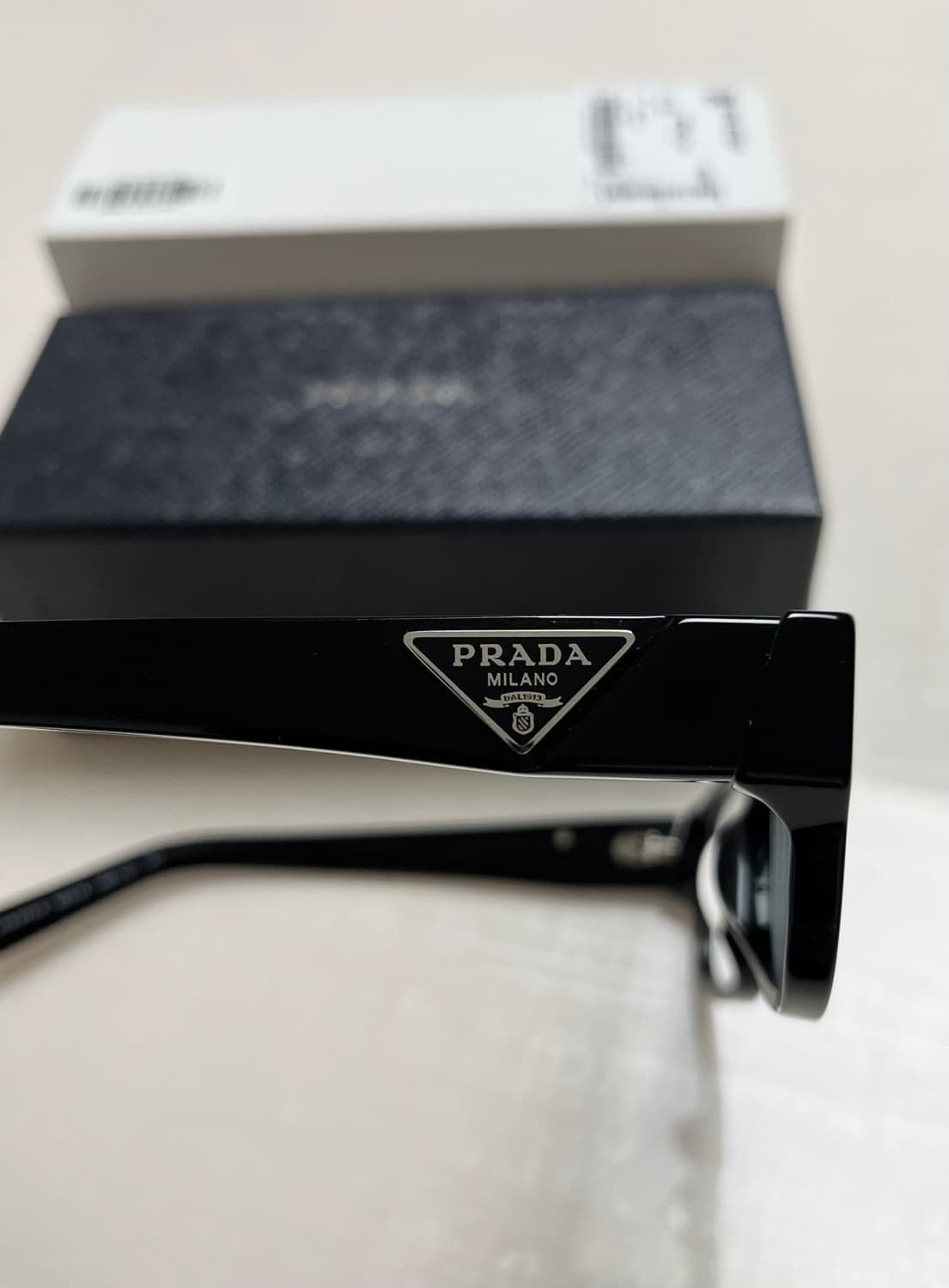 프라다 VPR 07Z-F 안경 블랙 상품이미지4