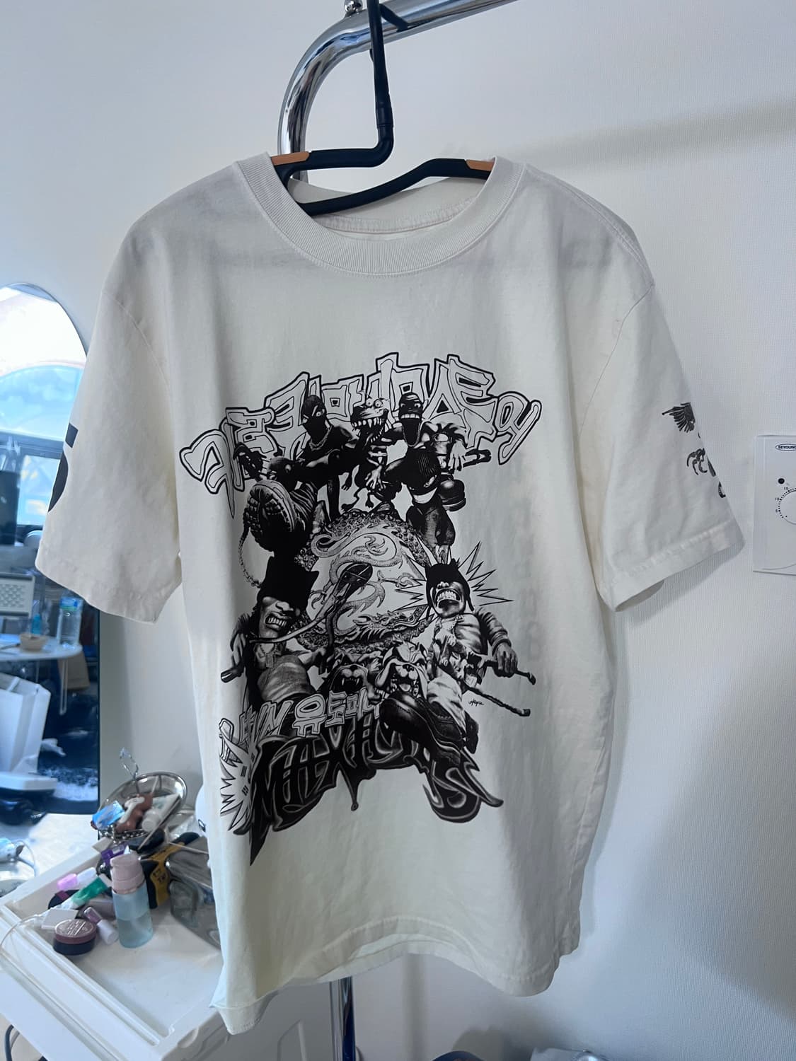 트레비스 스캇 2025 머천 반팔 M(미착용) 상품이미지2