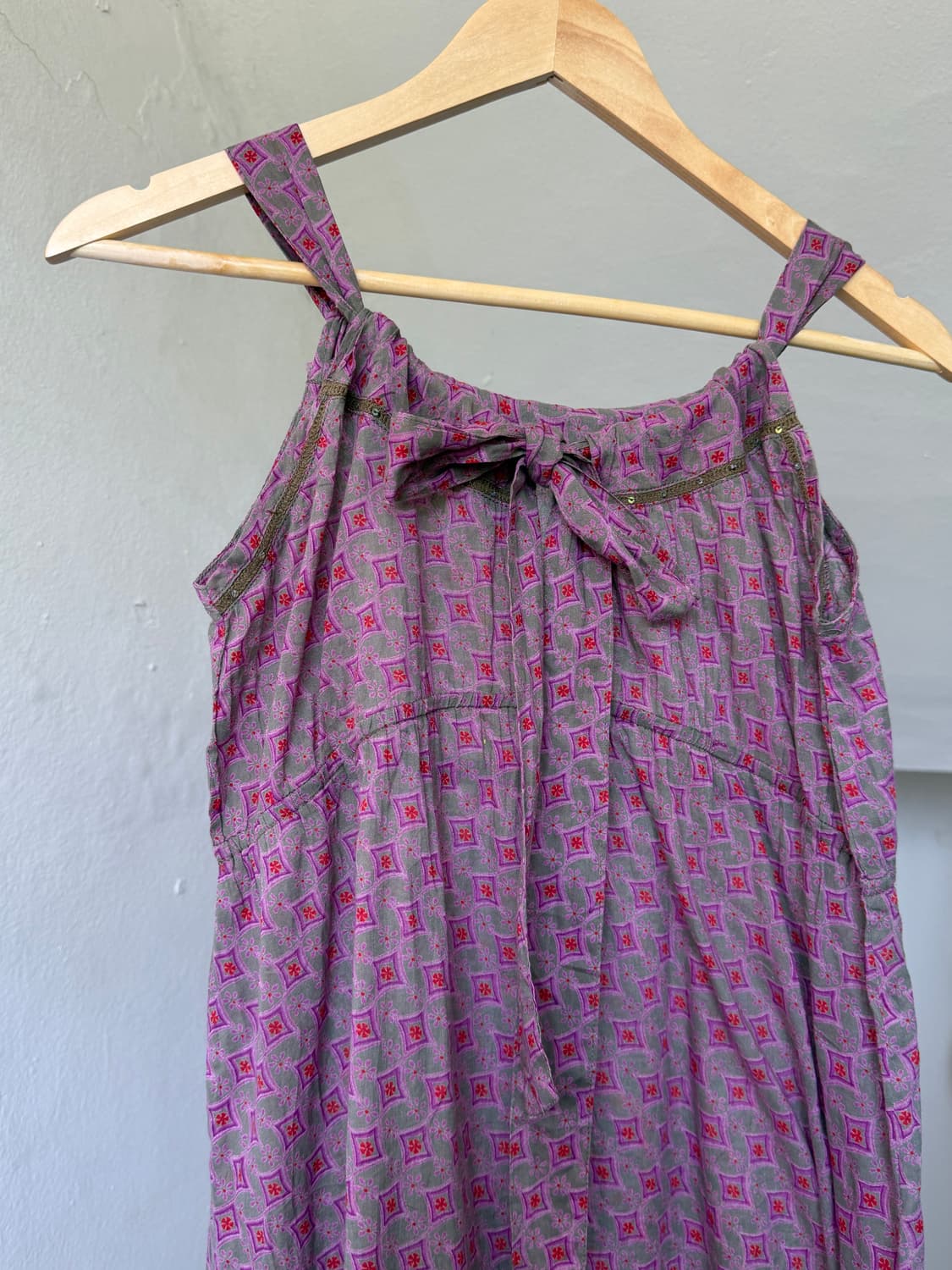 페어리 패턴 나시 원피스 상품이미지2