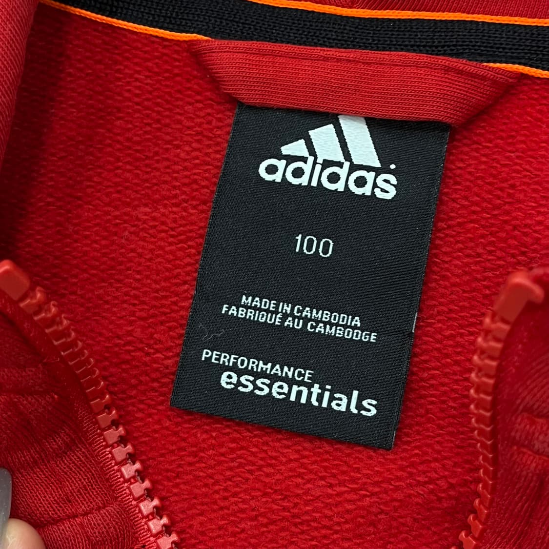 100 아디다스 삼선 후드집업 상품이미지4