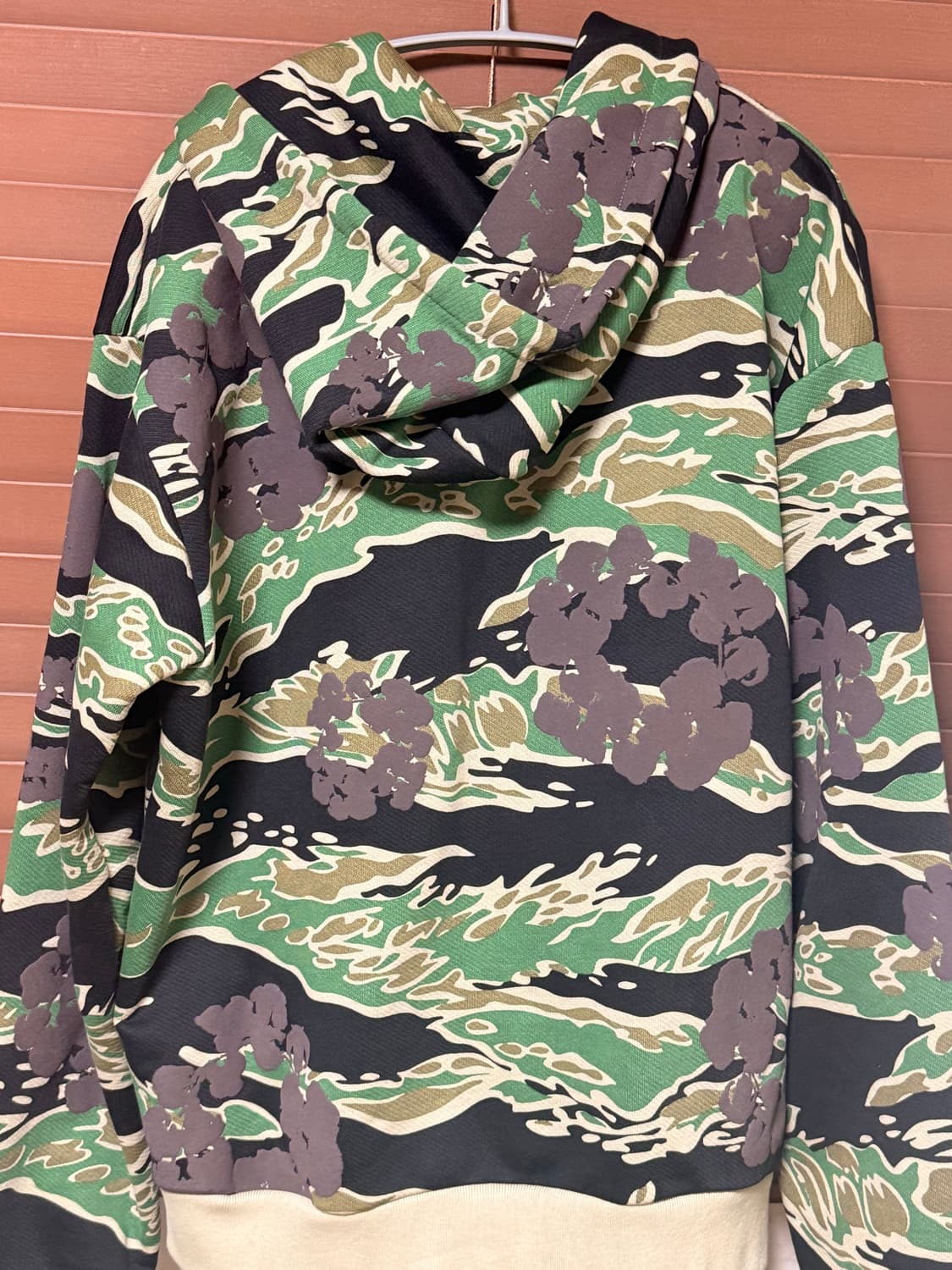 데님티어스 카모 후드 새상품 L 상품이미지2