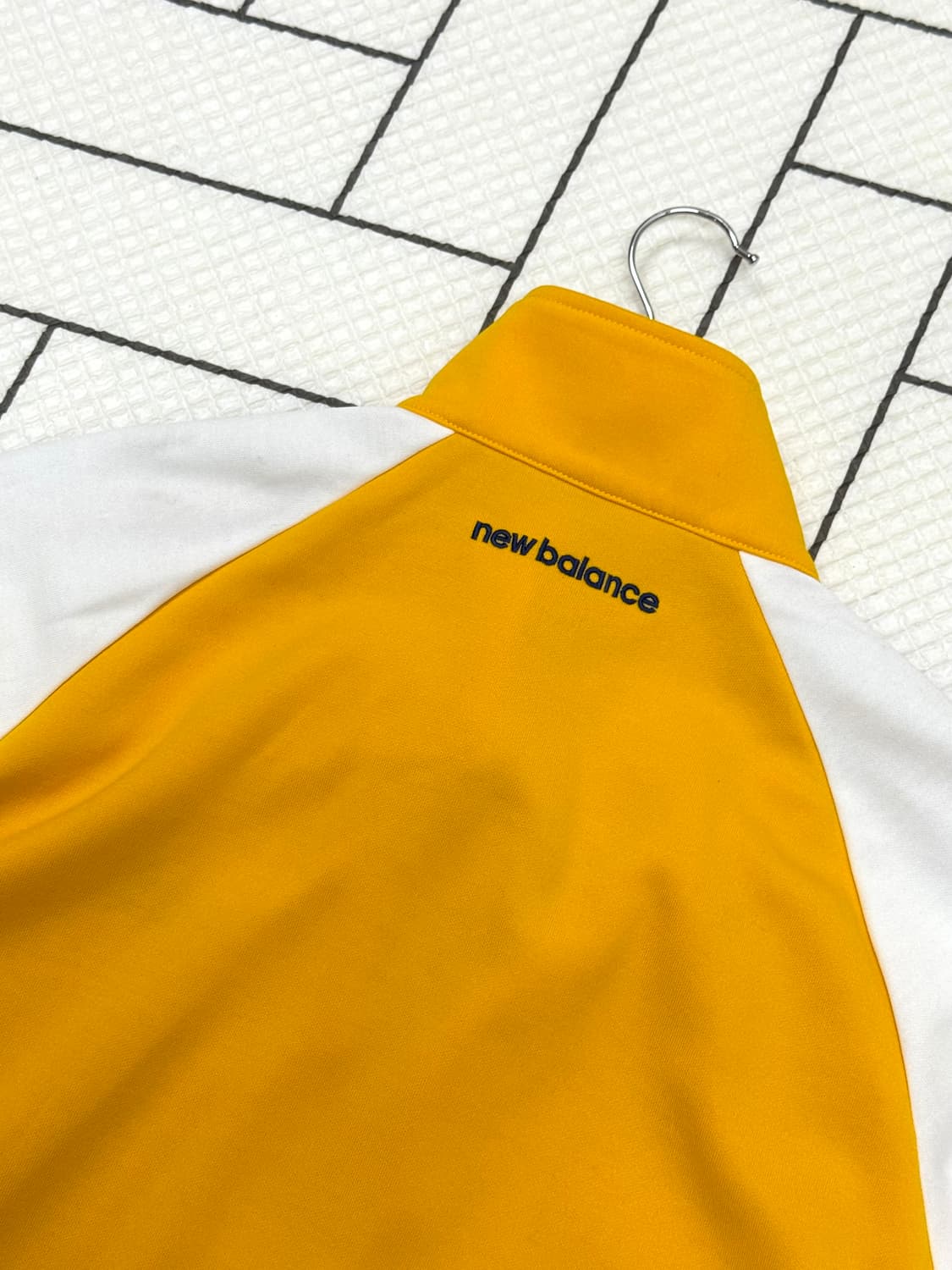 남성 105 xl / 뉴발란스 져지 트랙탑 옐로우 상품이미지7