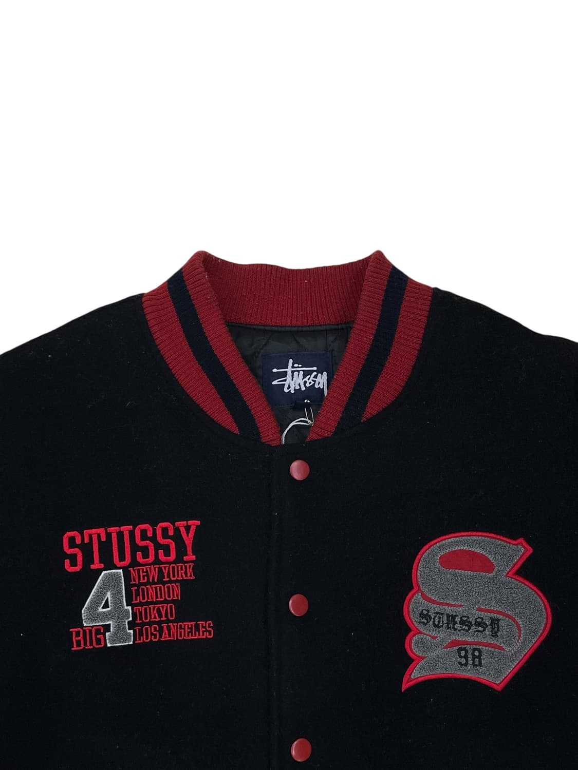 90‘s 스투시 바시티 자켓 상품이미지2