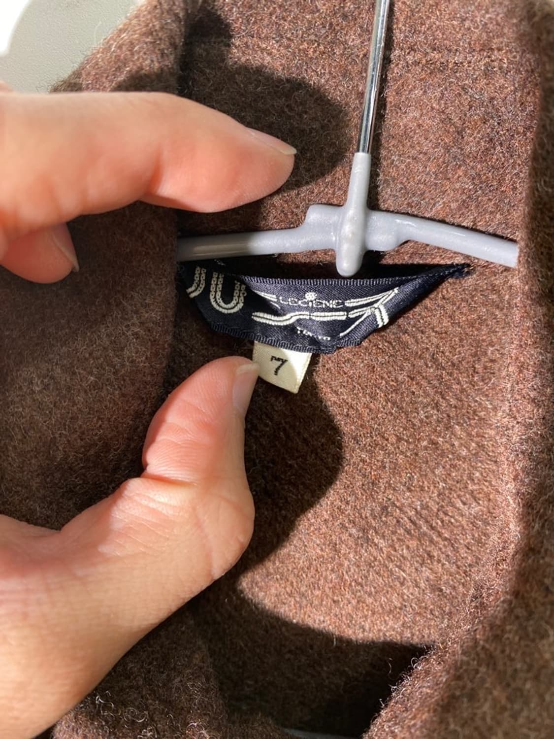 leciene 울 블루종 상품이미지3