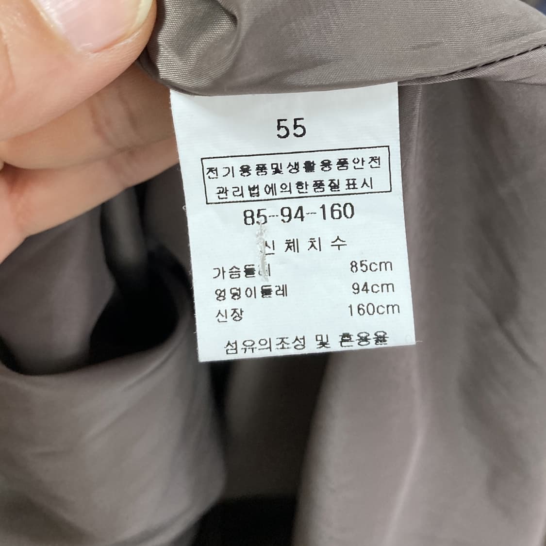 WAS GOOD 롱 후드 원피스 브라운 55  상품이미지5