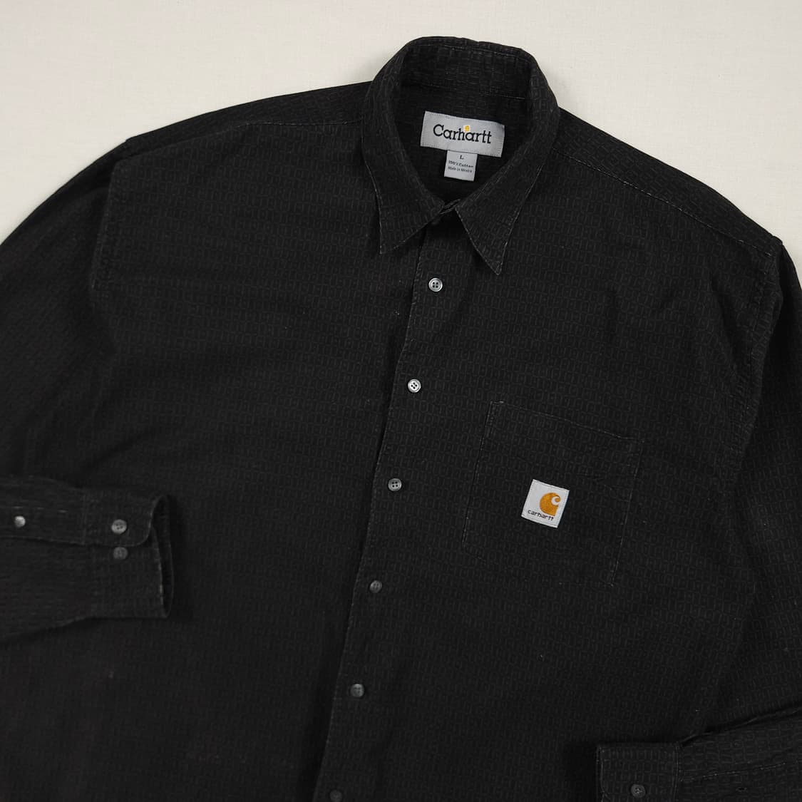 XL(105) 칼하트 리워크 코듀로이셔츠 패턴체크 상품이미지1