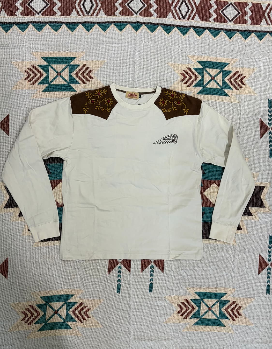 인디언모터사이클 웨스턴 치마요 롱슬리브 상품이미지2