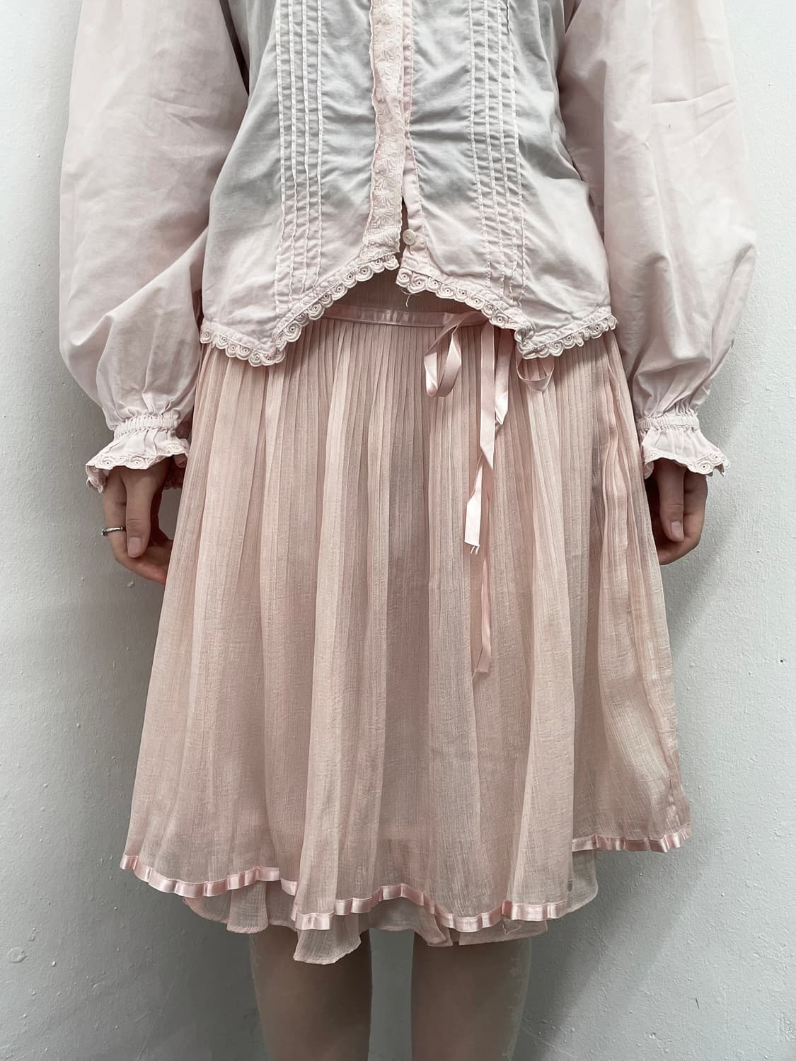 핑크 페어리 시어 스커트 상품이미지2