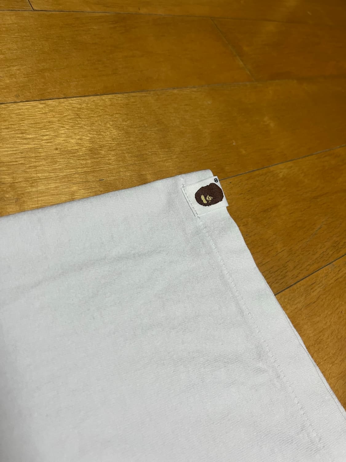 [XL] 베이프 마일로 그리드 카모 반팔 티셔츠 상품이미지4