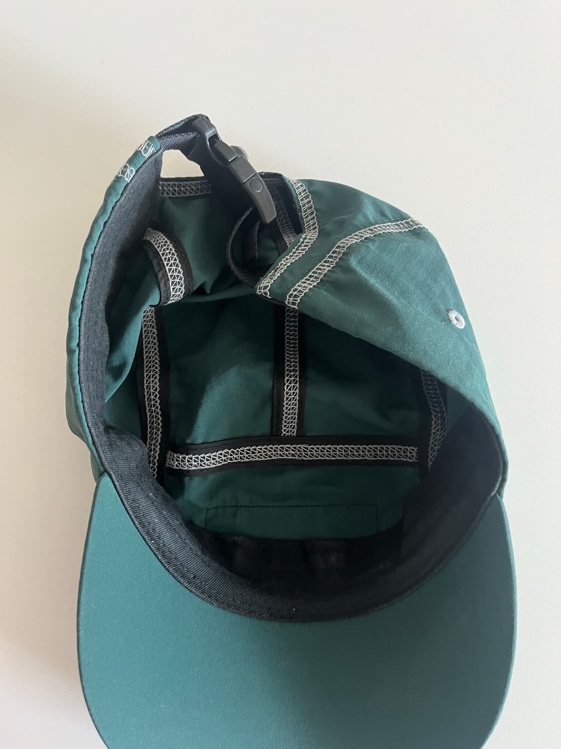 슈프림 리플렉티브 스티치 캠프캡 다크그린 상품이미지3