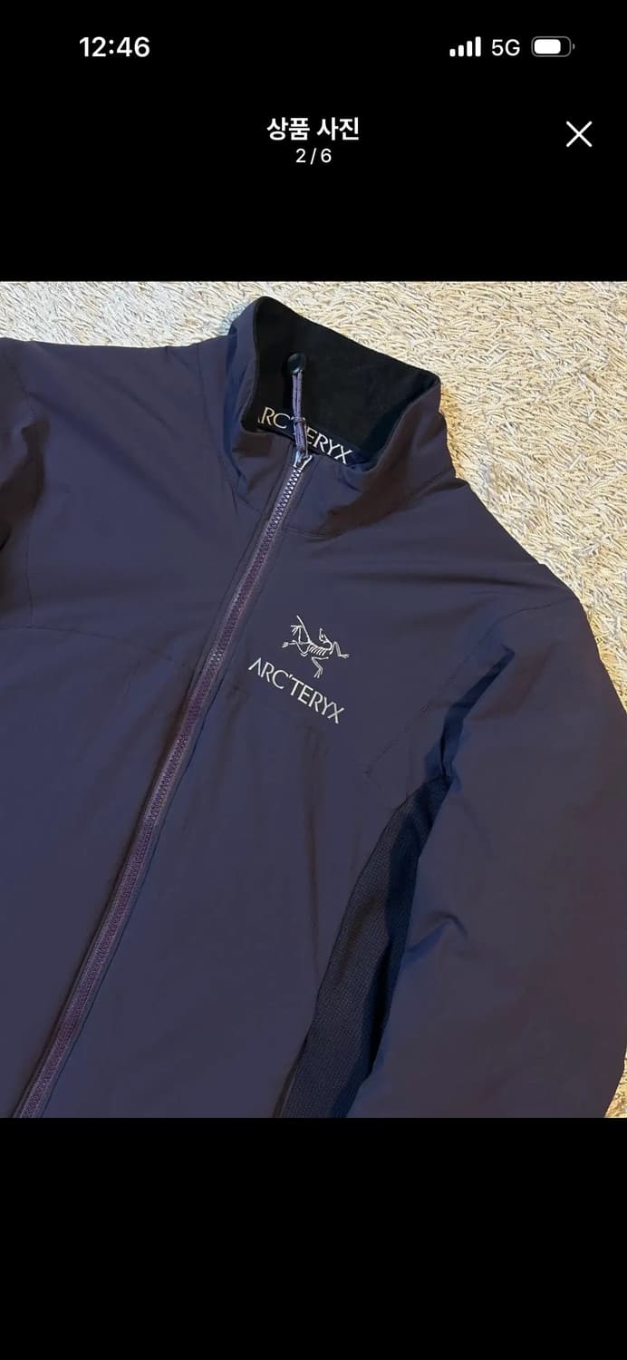 아크테릭스 아톰 LT 자켓 퍼플(우먼스 XS) 상품이미지2