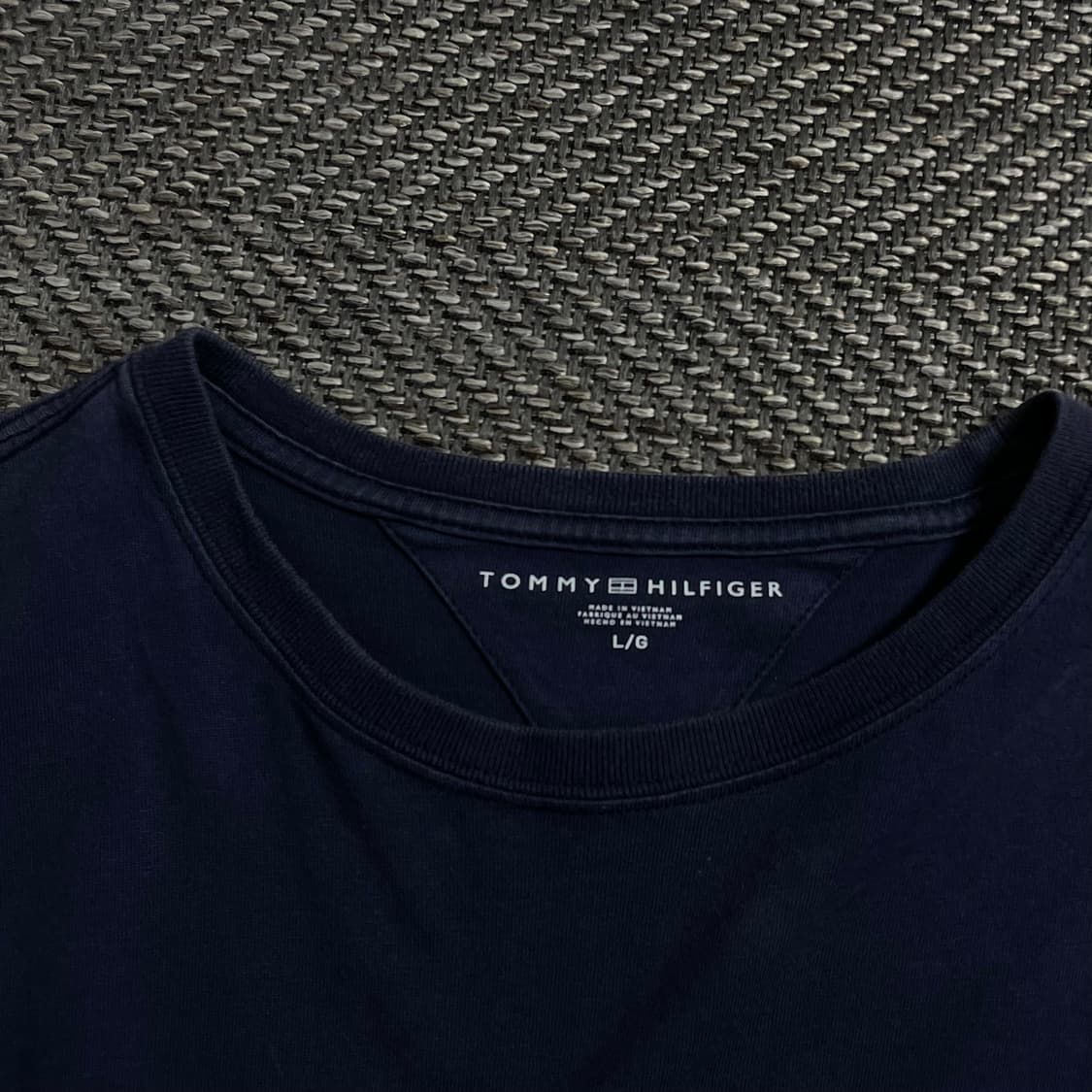 타미힐피거 플래그 빅로고 반팔 티셔츠o 4070 상품이미지4