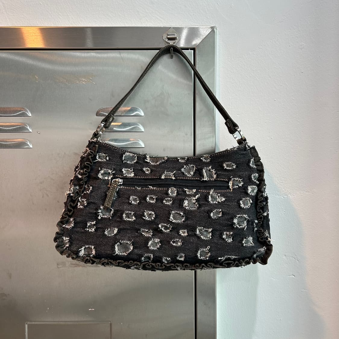 데님 그런지 포켓 숄더백 상품이미지6