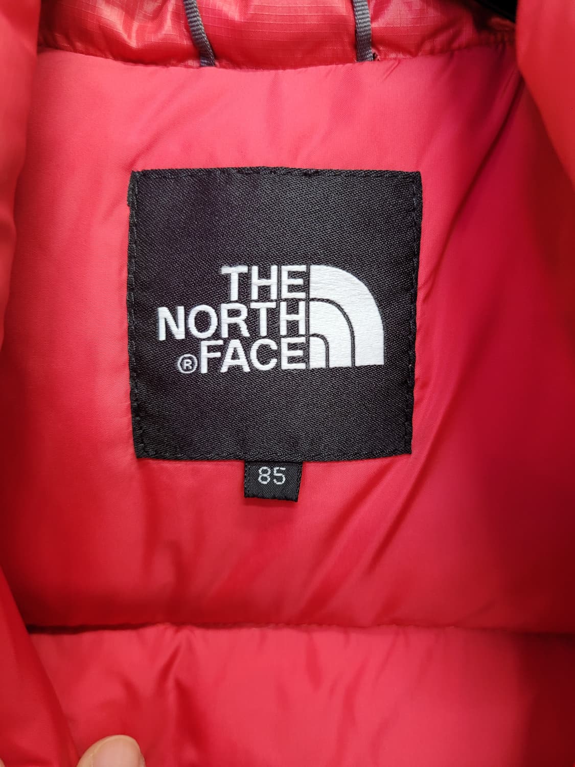 노스페이스 700 레드 패딩 조끼 (거위털) 상품이미지3