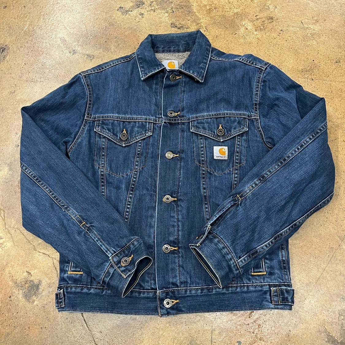 [정품/S] 칼하트 데님 자켓 청자켓 b14 상품이미지2