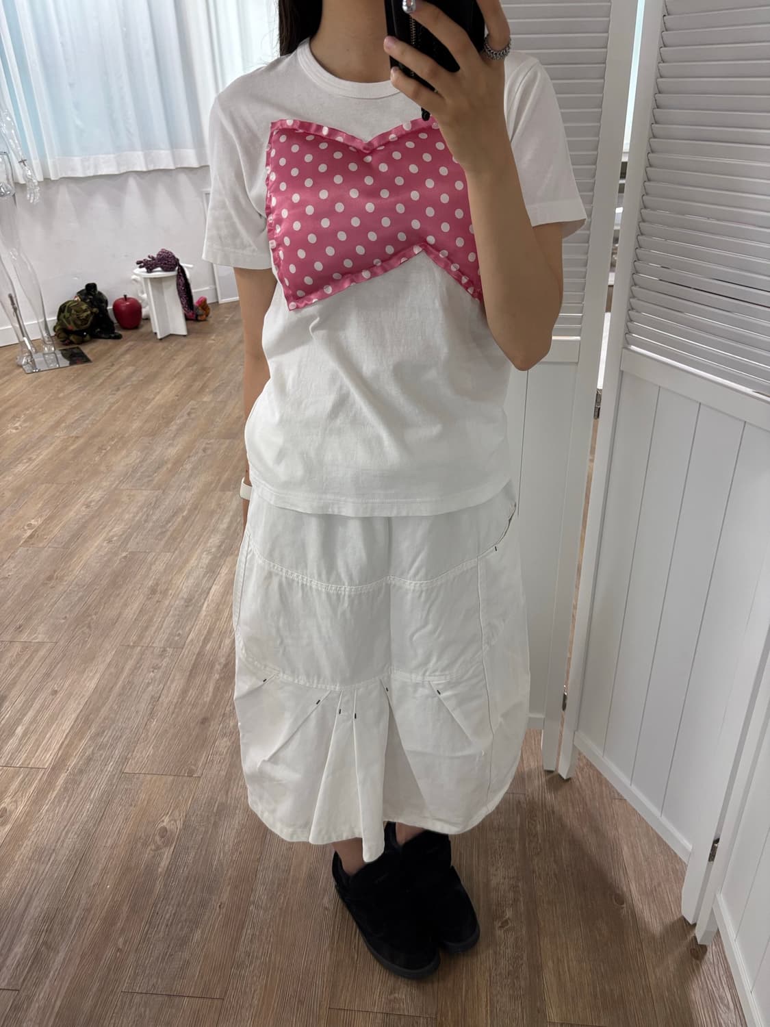 메르시보꾸 플리츠 스커트 상품이미지9