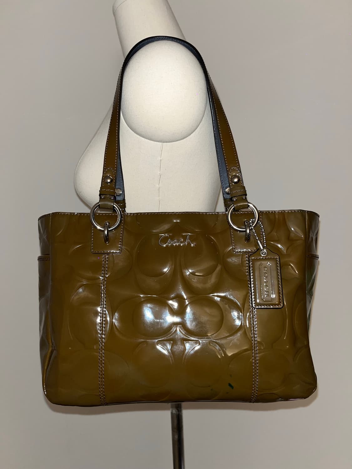 🎉BLACK FRIDAY🎉 Coach kaki bag 상품이미지3