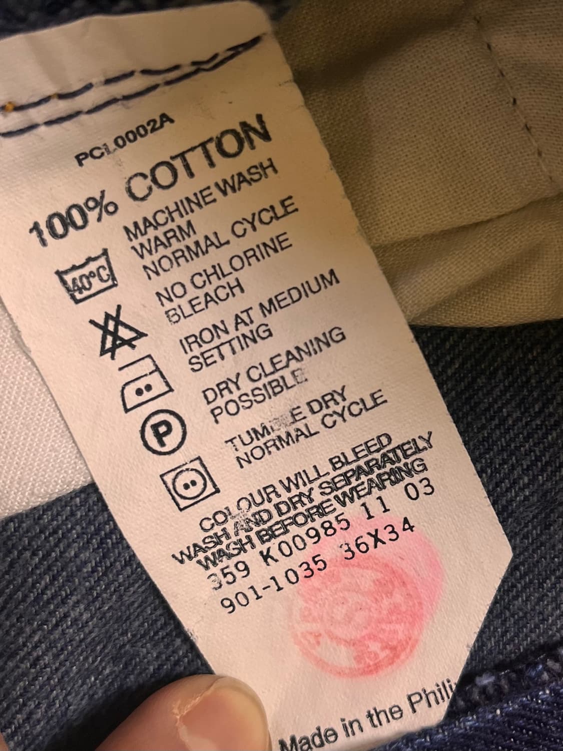 리바이스 타입원 901 데님팬츠 W36 L34 상품이미지5