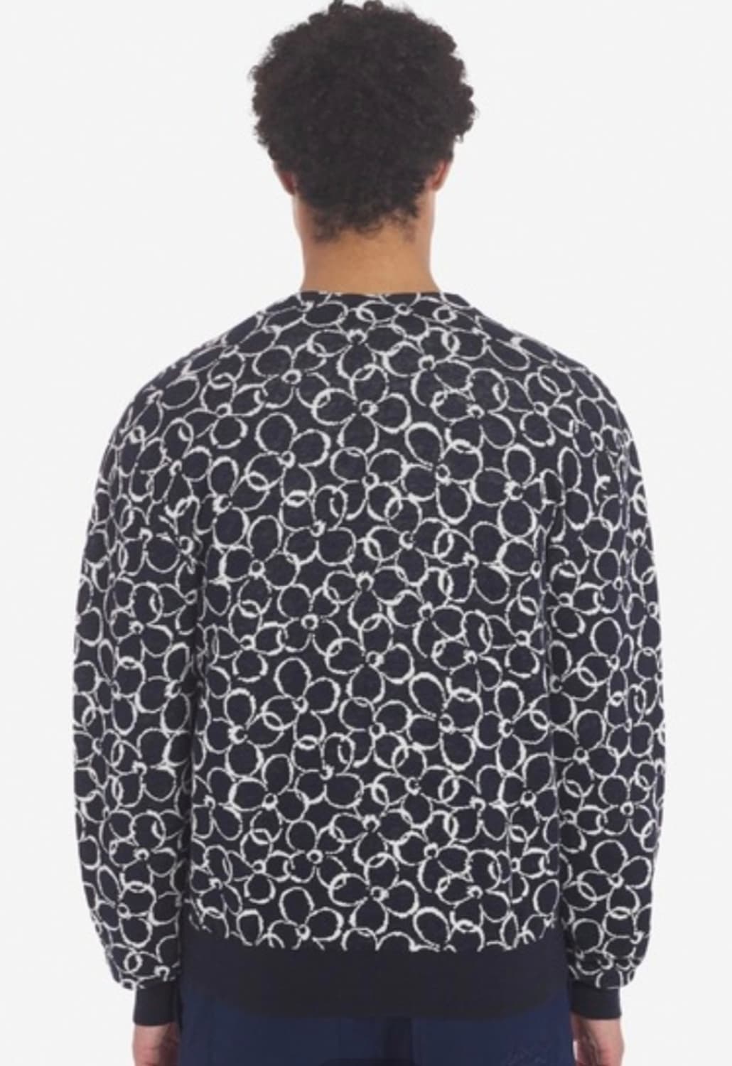 메종키츠네 앱스트랙트 데이지 자카드 가디건 상품이미지8