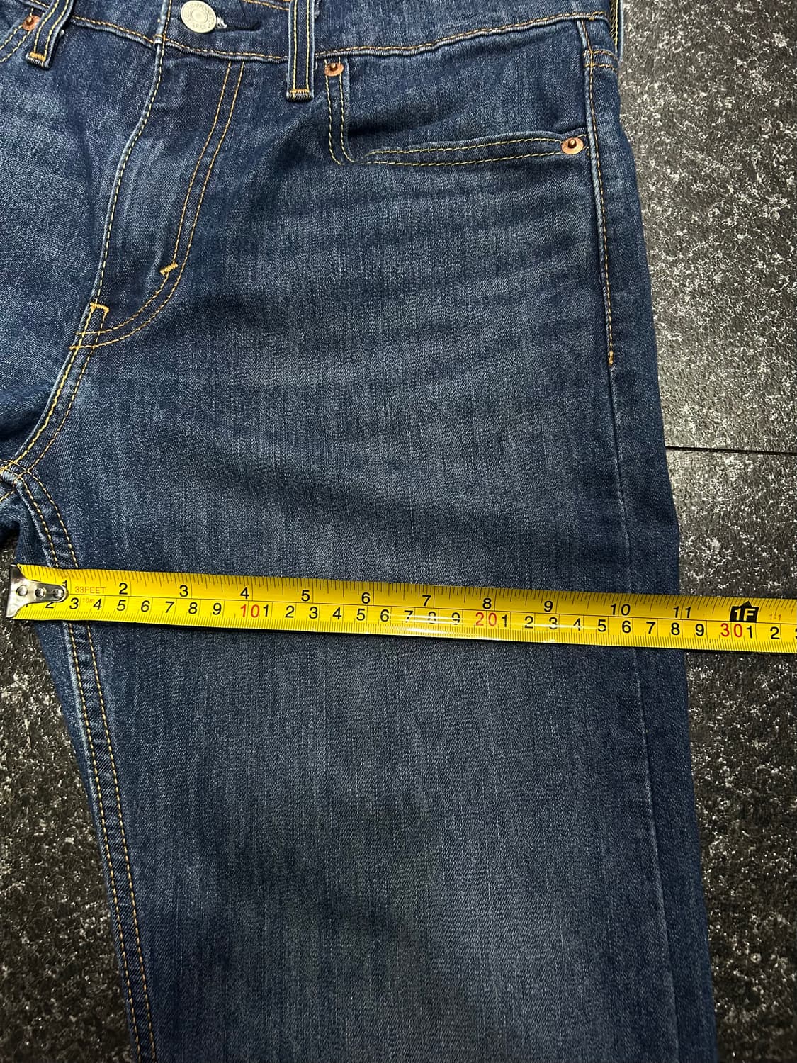 리바이스 502 약스판 데님 청바지 30인치 상품이미지8