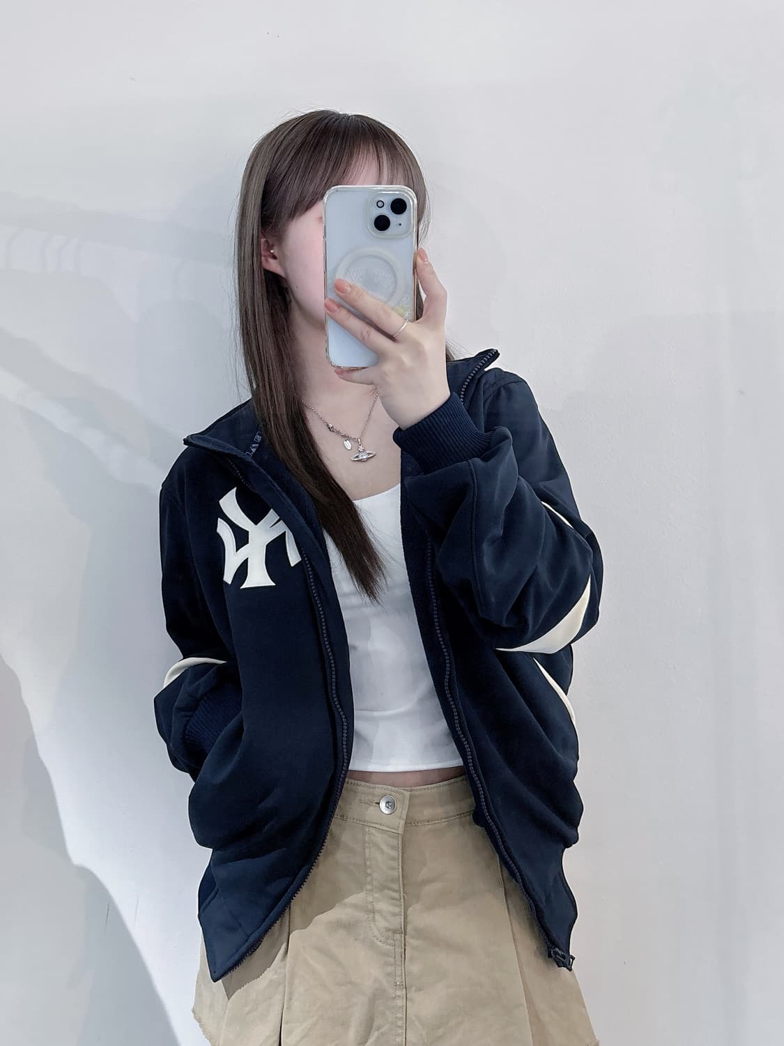 에슬레틱웍스 뉴욕양키스 집업 자켓 상품이미지1