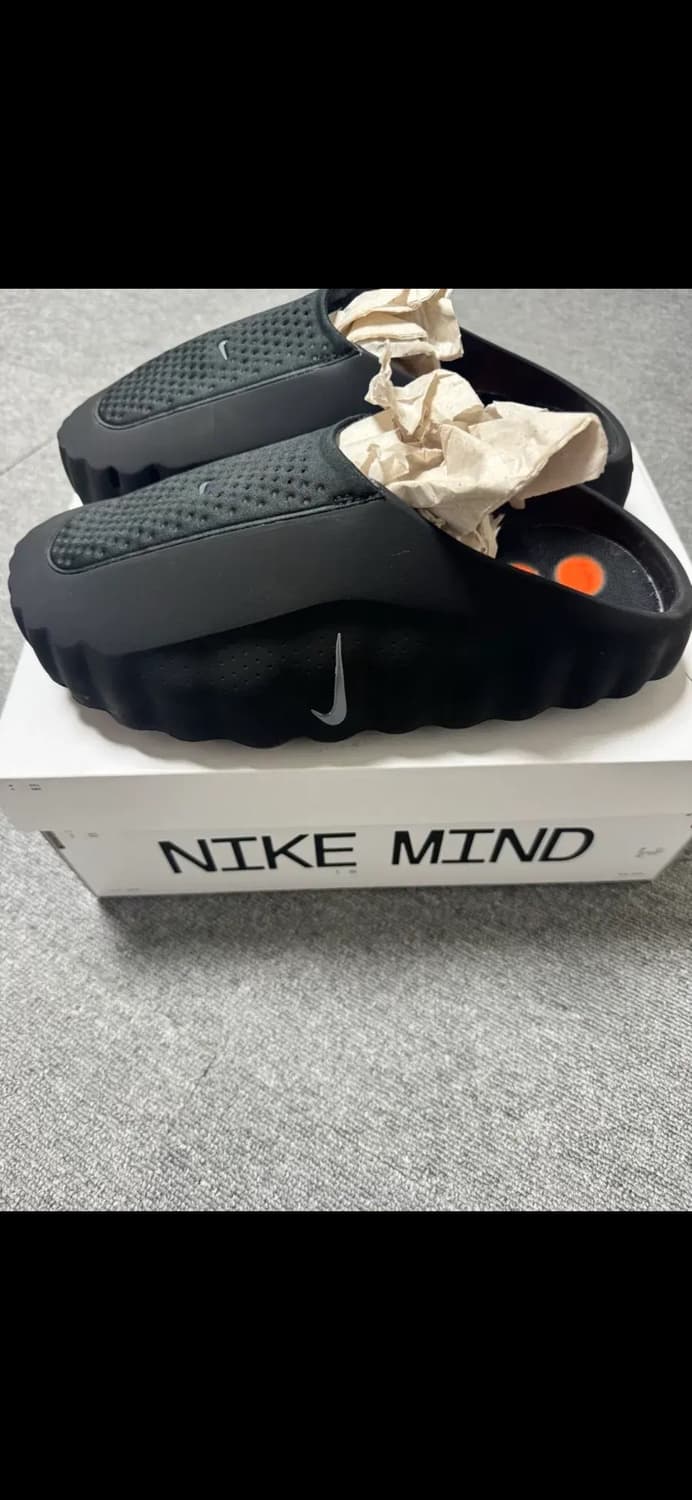 (290)나이키 마인드 001 블랙 판매합니다 상품이미지2