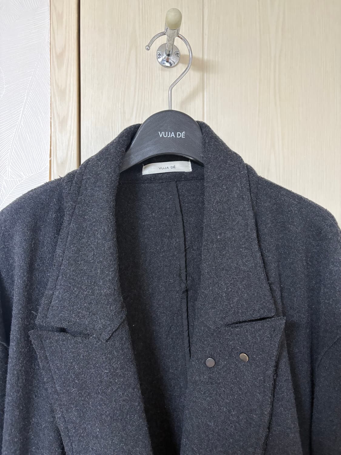 Vuja de Adonis Cashmere wrap coat 상품이미지3