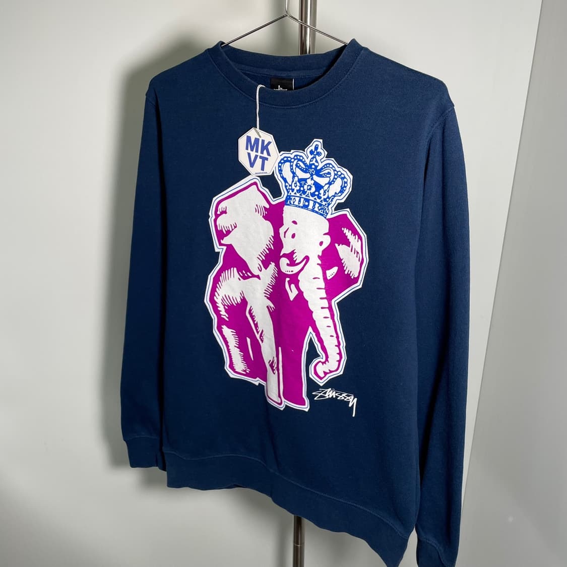 스투시 elephant 크루넥 맨투맨 상품이미지4