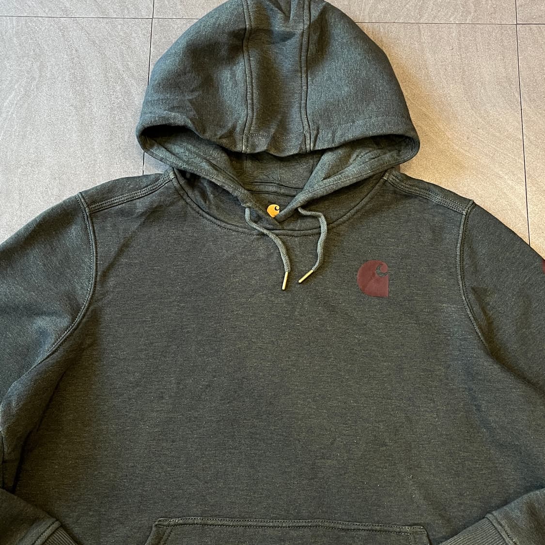 칼하트 정품 스펠아웃 후드 티 상품이미지3