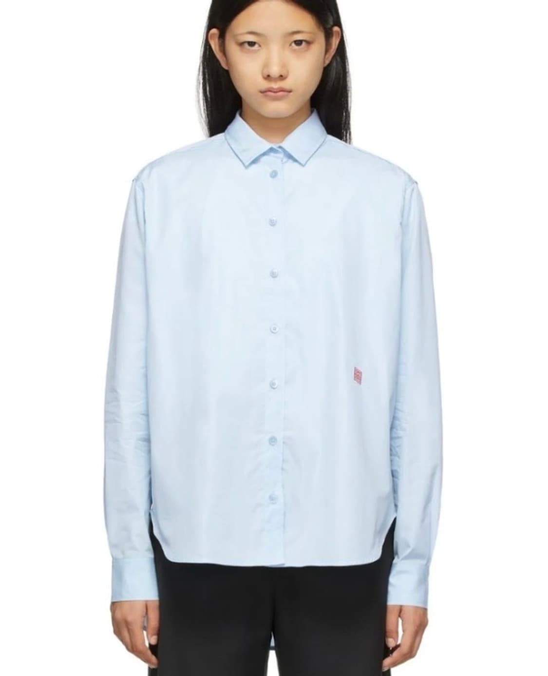 Toteme 토템 시그니쳐 로고 코튼셔츠 (38) 상품이미지1