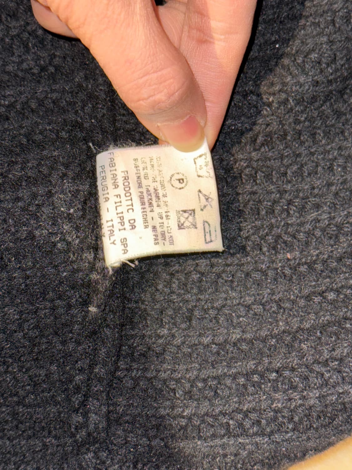 Fabiana Filippi 블랙 숄 가디건 S 상품이미지7