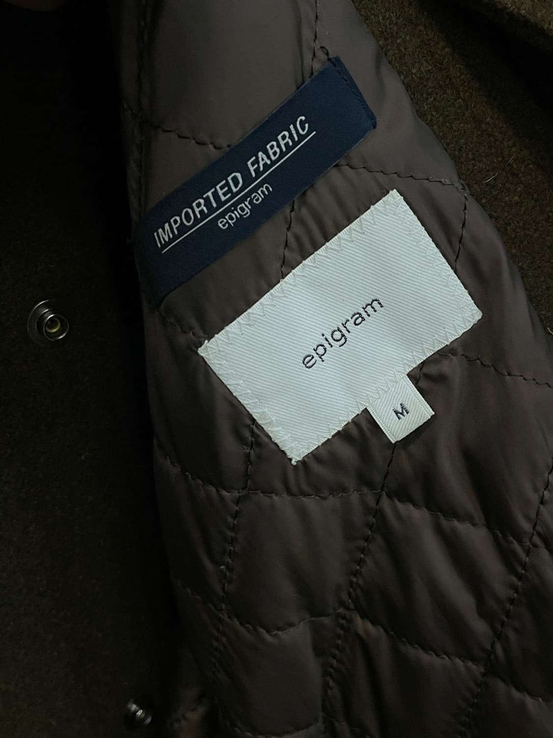 에피그램 울 바시티 자켓  상품이미지5