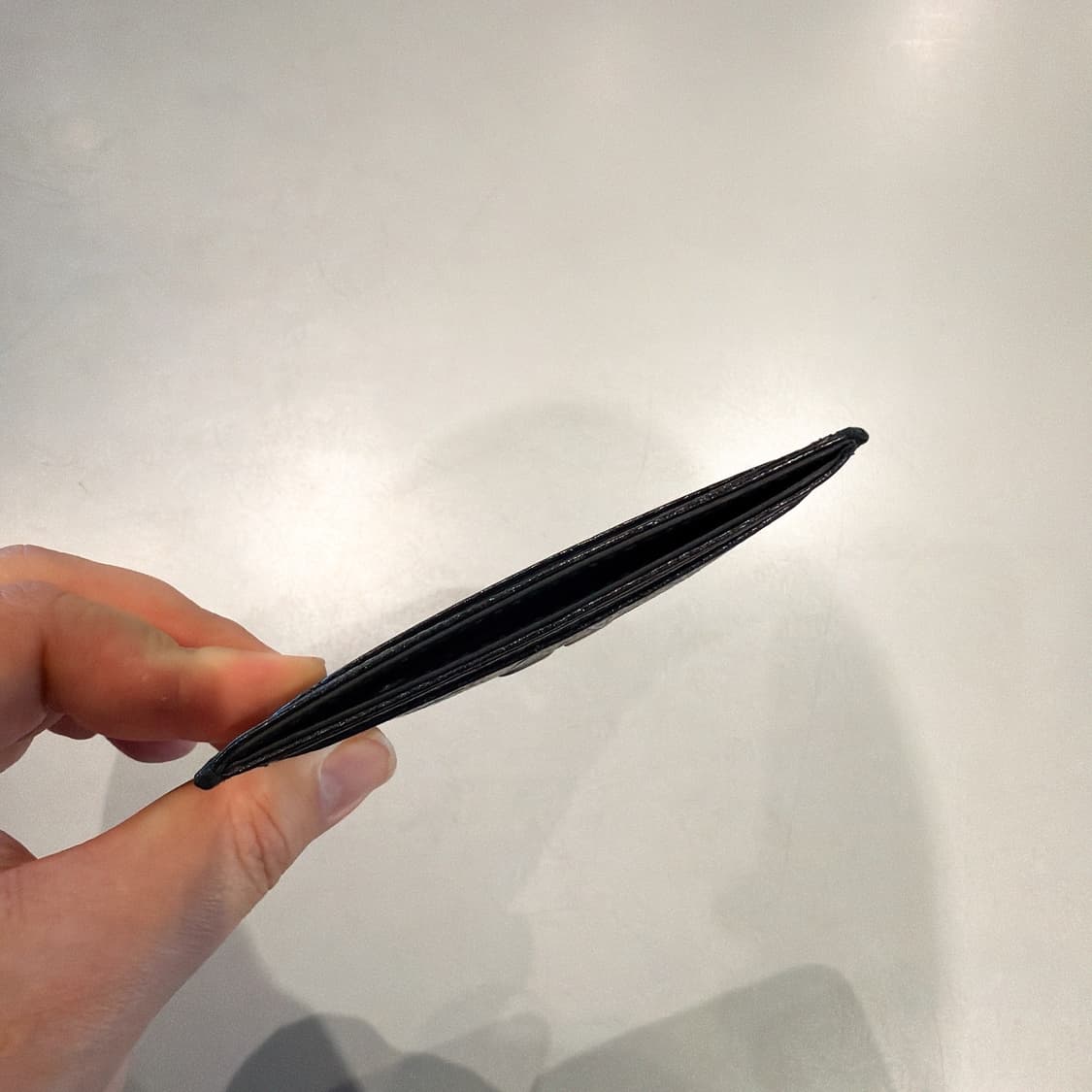 (정품/새상품) BALENCIAGA 발렌시아가 모나코 카드 홀더 블랙 상품이미지2