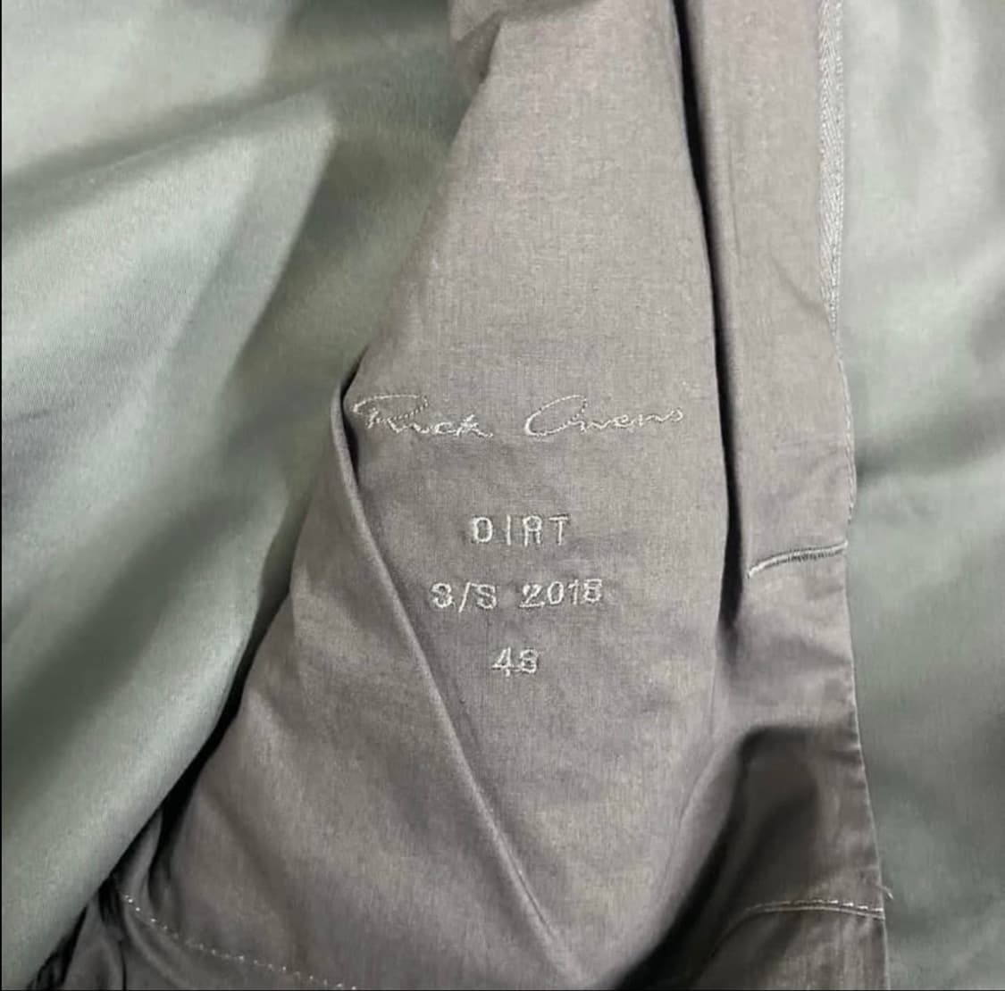 [48] 18SS 릭오웬스 플라이트 봄버 자켓 상품이미지5