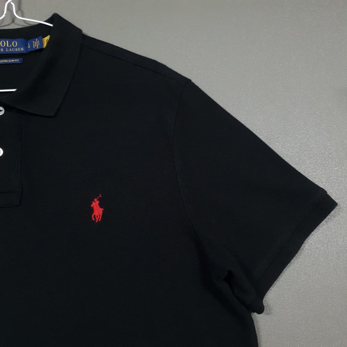 폴로 랄프로렌 신형 22ss QR 아이코닉 메시 폴로 셔츠 반팔 카라티 상품이미지4