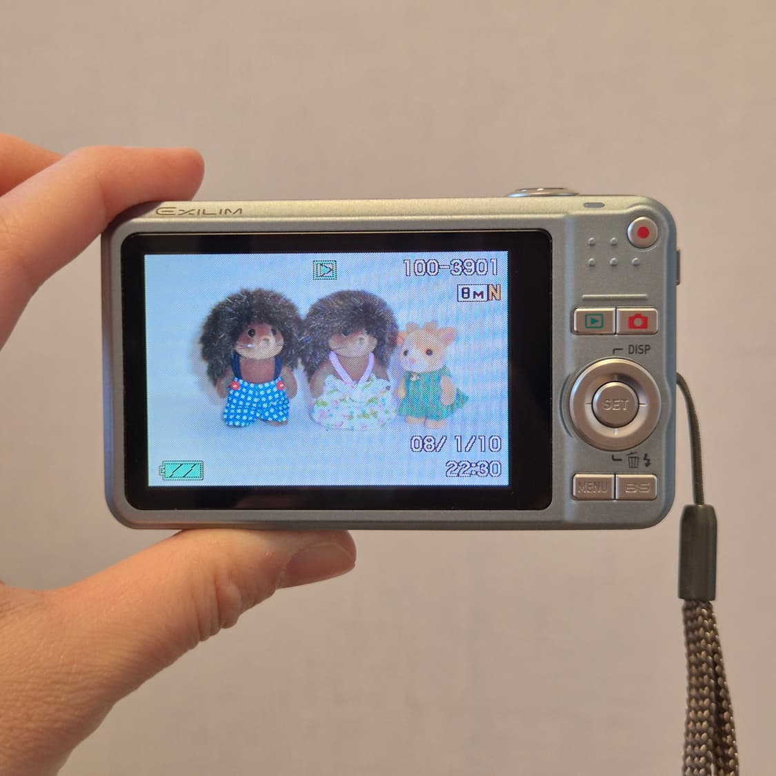 츄디카☁️🩵카시오 엑슬림 EX-Z80 스카이블루 상품이미지2