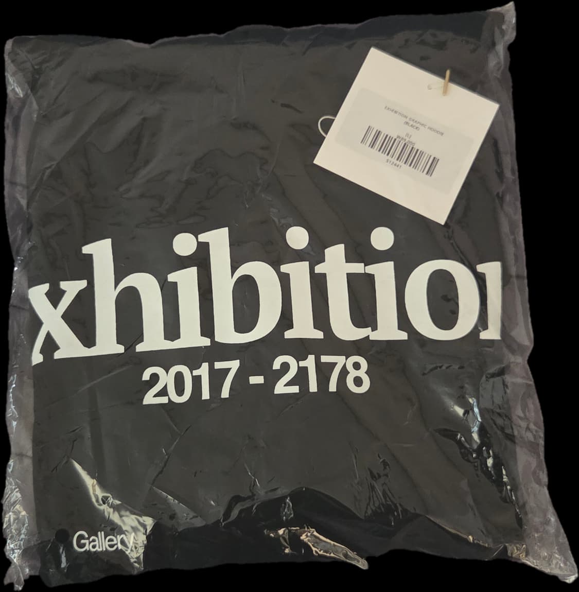 THE MUSEUM VISITOR HOODIE BLACK L size 상품이미지5