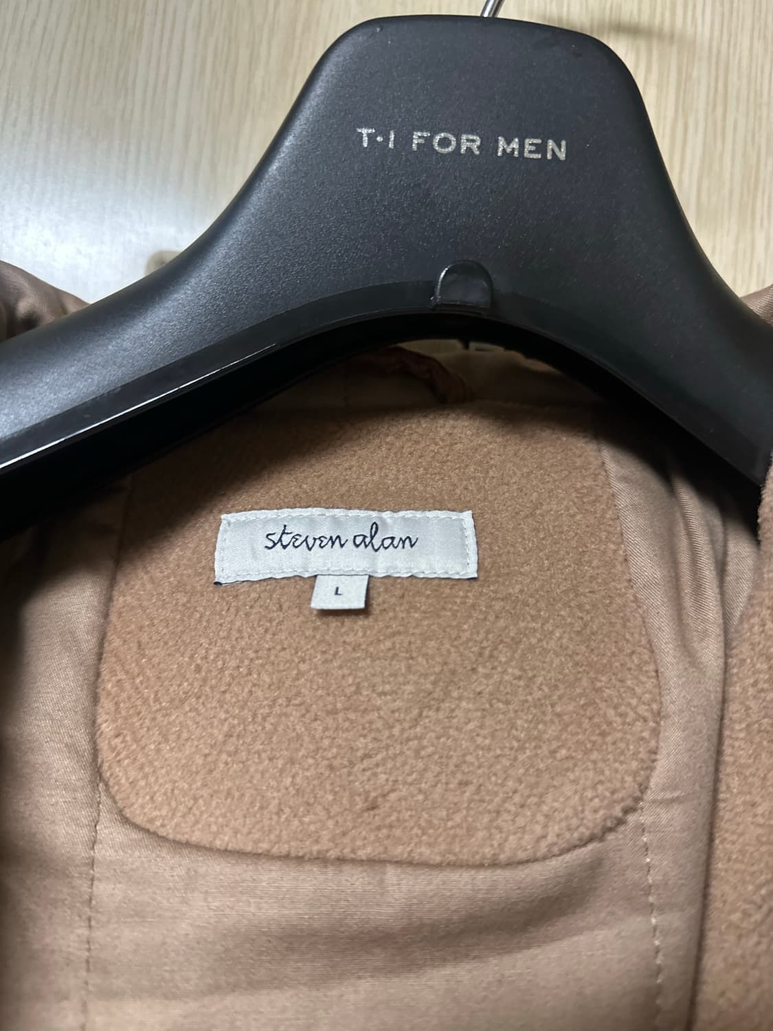 스티브 알란 헤링본 더플 코트 L 상품이미지5