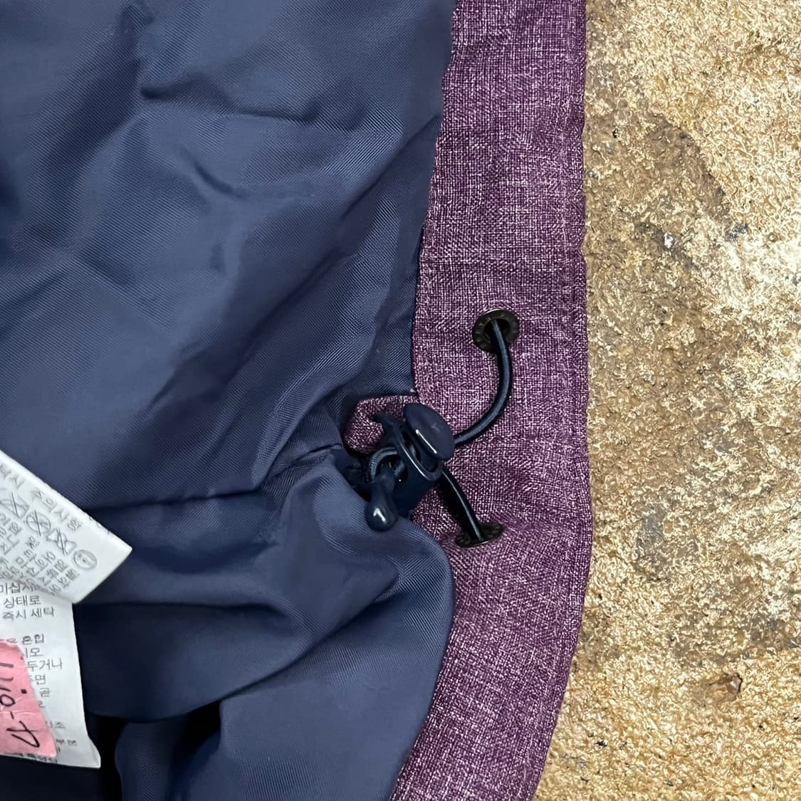 [정품/90] 노스페이스 퍼플 후드 바람막이 자켓 b10 상품이미지7