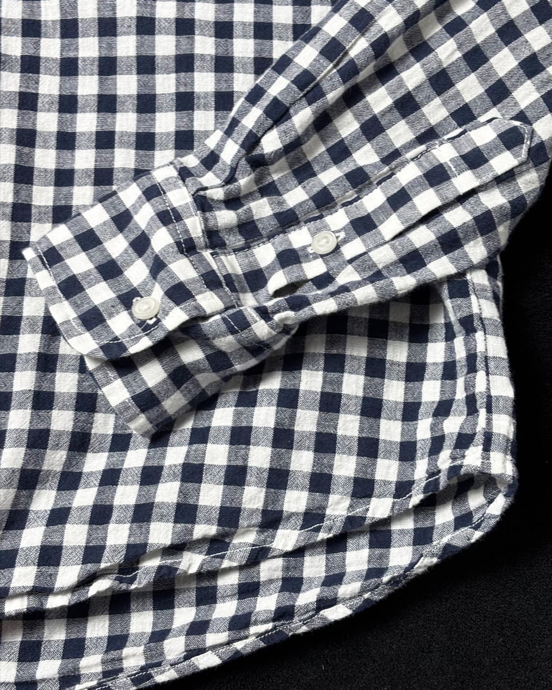 일본빈티지 PLST 체크 셔츠 상품이미지5