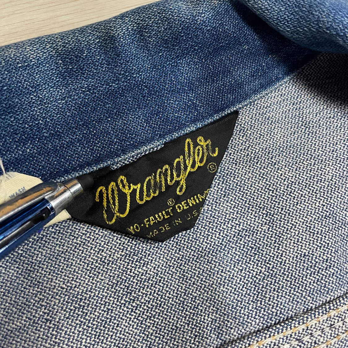 빈티지 랭글러 126mj 데님자켓 상품이미지4