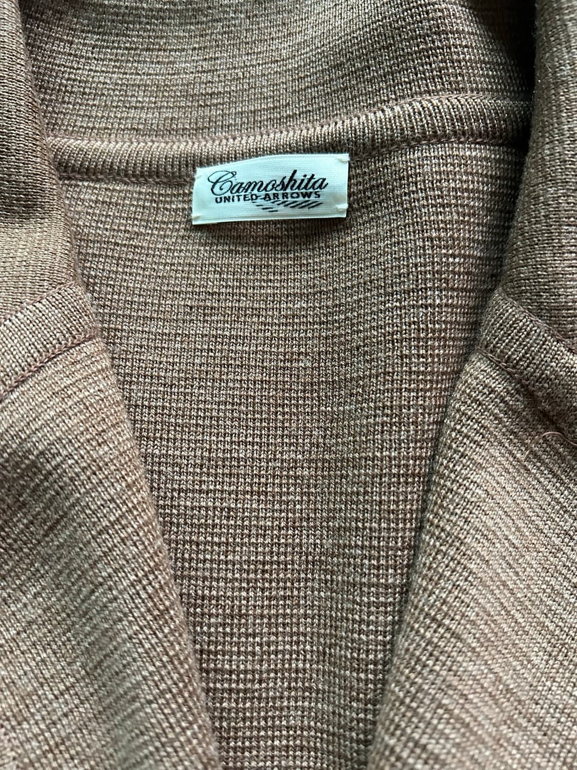 Camoshita 니트 더블 브레스트 가디건 자켓 상품이미지2