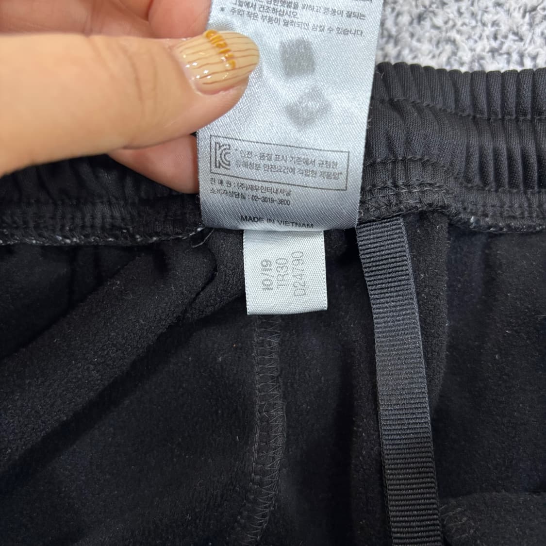 150 아디다스 키즈 기모 트레이닝 팬츠 0407J 상품이미지3