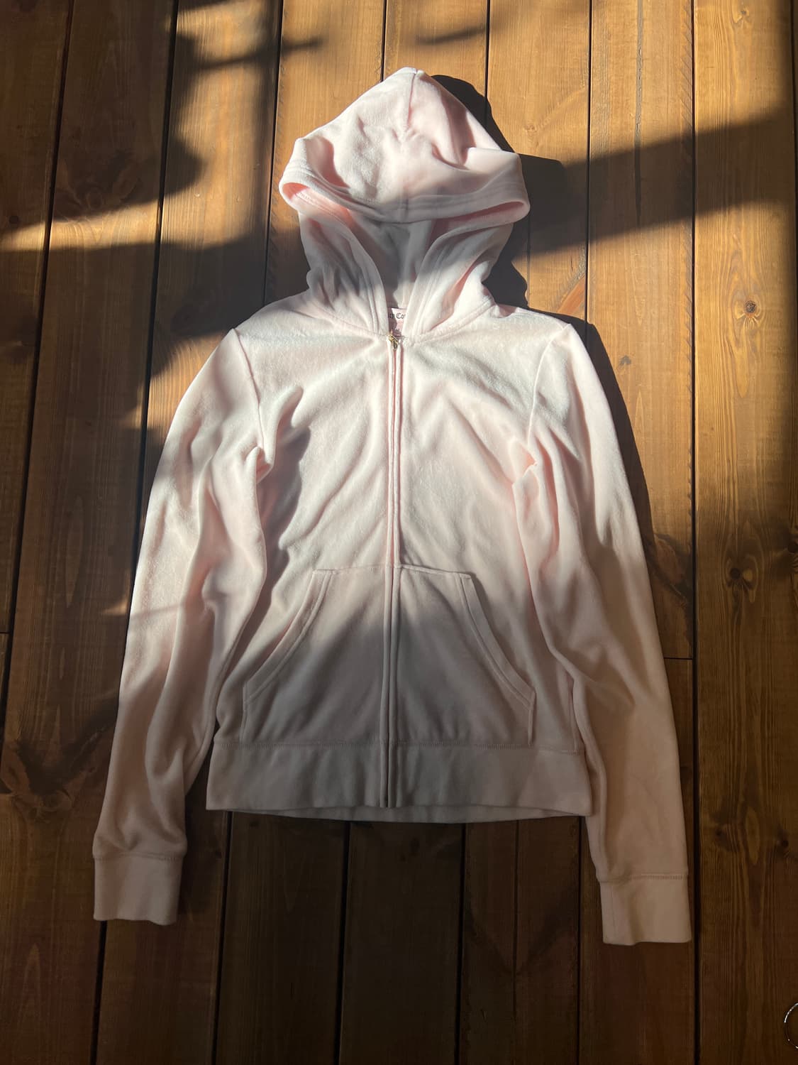 쥬씨꾸뛰르 딸기우유 양털 후드집업 상품이미지7