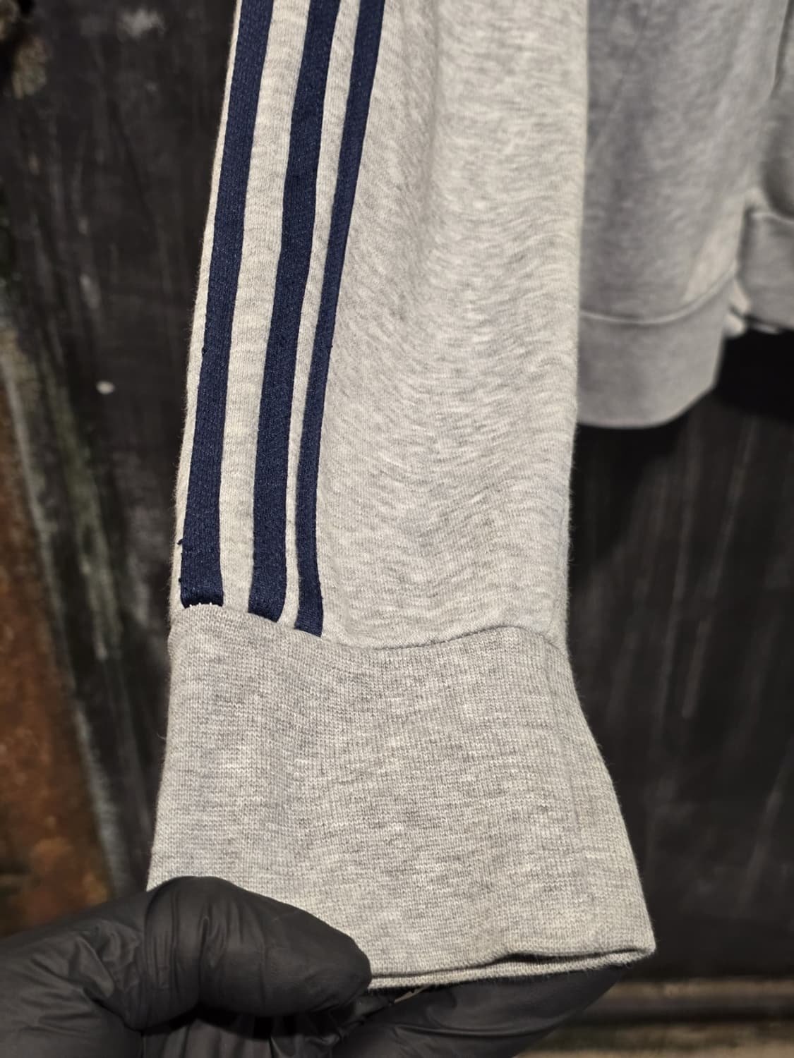 Adidas Three-Stripe Full-Zip Hoodie 상품이미지3