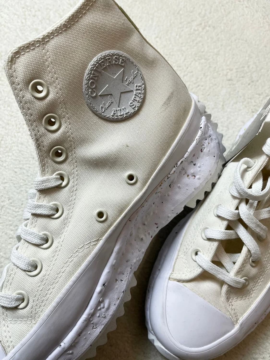 컨버스 21FW 런스타 하이크 하이 트리플 스니커즈 A1831 상품이미지4