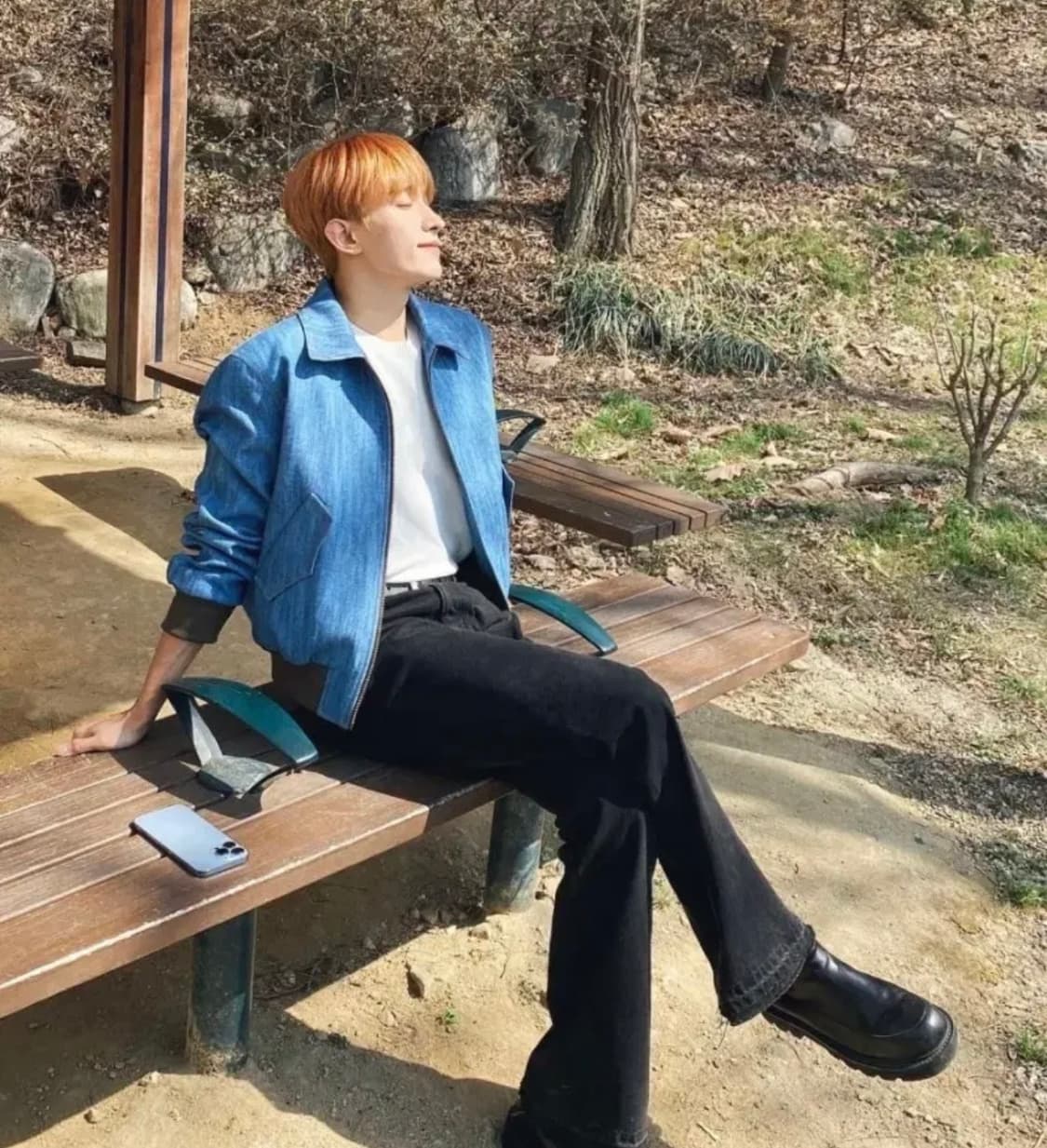 [M] 렉토 바스티아 데님 블루종 자켓 상품이미지4